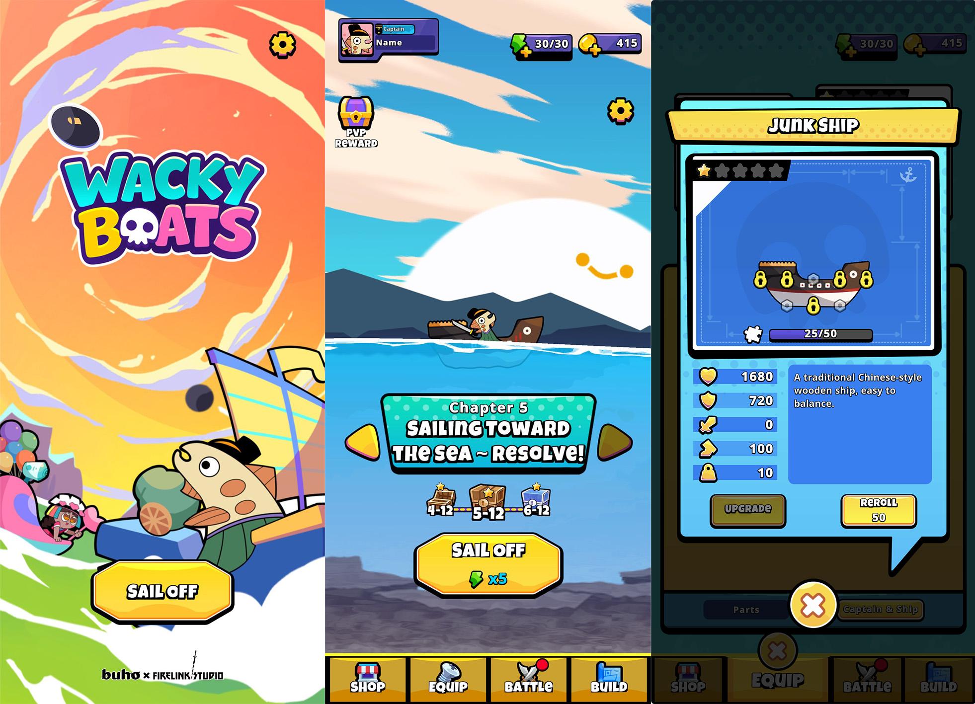Wacky Boats 怪怪船大作戰